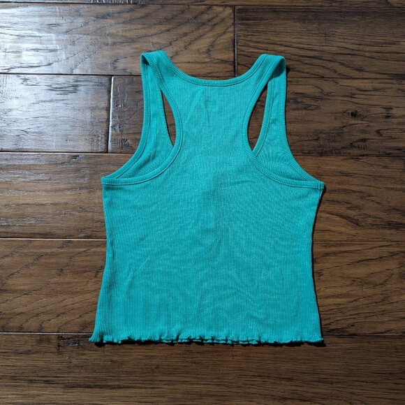 American Eagle Henley True Tank top green size XS - Picture 4 of 14